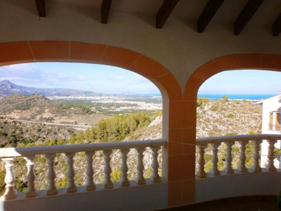Self Contained, Detached Hillside Villa Near Oliva With Stunning Vistas Castillo del Reboller Exterior photo