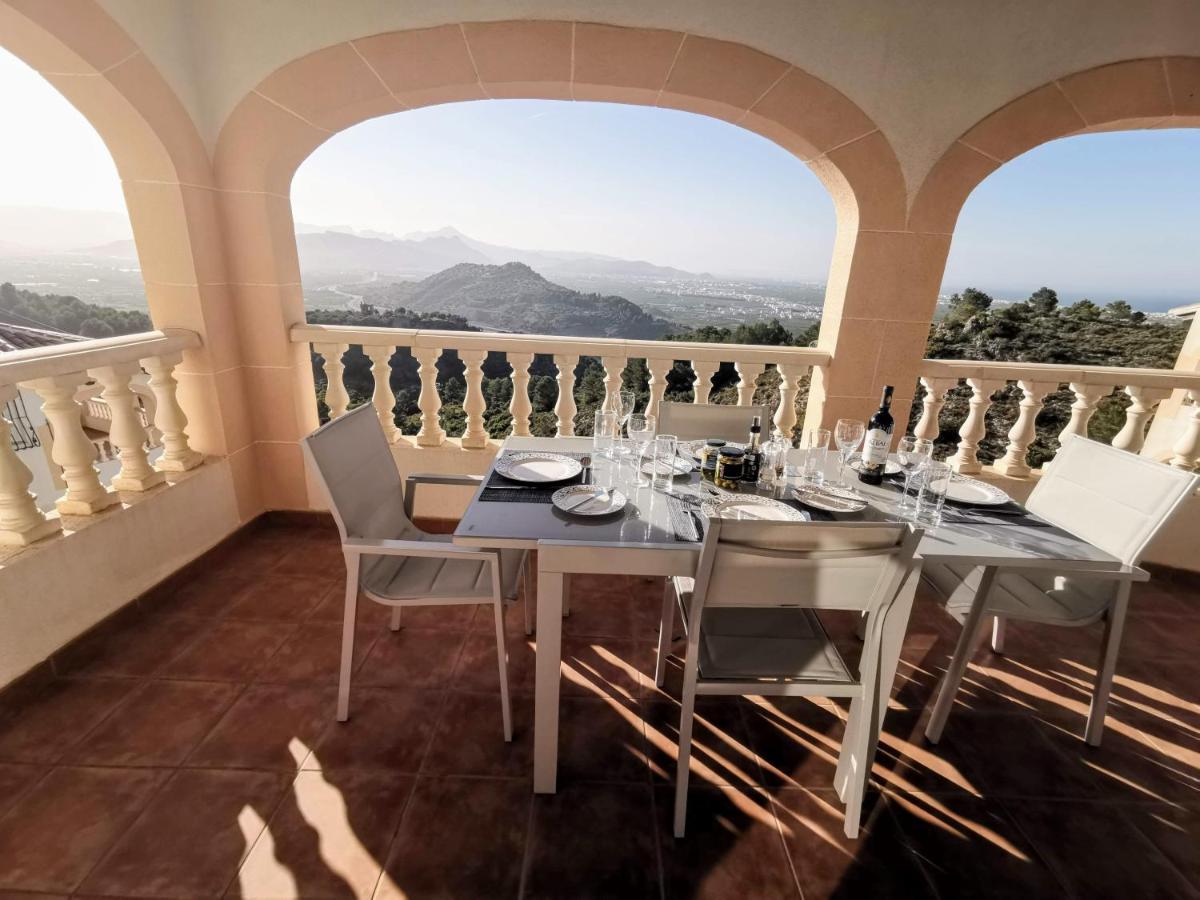 Self Contained, Detached Hillside Villa Near Oliva With Stunning Vistas Castillo del Reboller Exterior photo